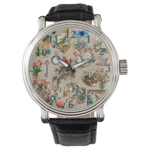 Nursery Alice Colourful 1800s Classic Wonderland  Watch