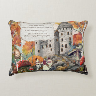 Nursery Alice Mulberry Bush Lewis Carroll Decorative Cushion