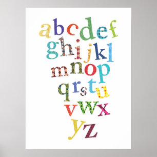 Nursery Art Alphabet Print