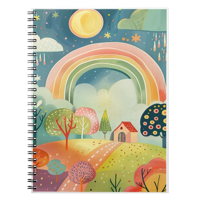 Nursery Art Design  Notebook (Front)