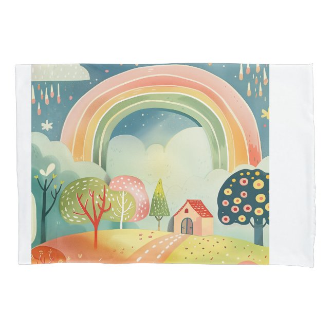 Nursery Art Design  Pillowcase (Front)