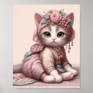 Nursery Art Nusantara / Heritage Baby Animals Poster