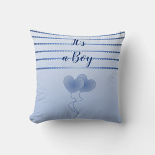 Nursery Blue Stripes Cushion