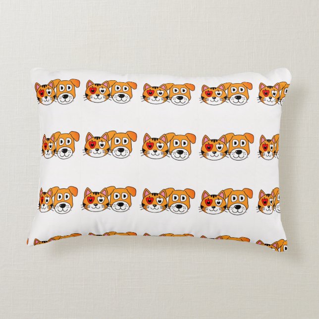  nursery cartoon Accent Pillow (Back)