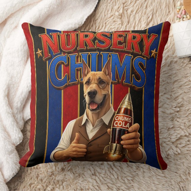 Nursery chums cola/large chums cushion/throw pillo cushion (Blanket)