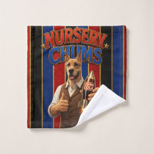 Nursery chums, three bath towel set/adult/kids/
