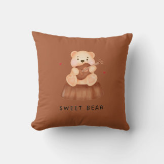 Nursery Decor Throw Pillow