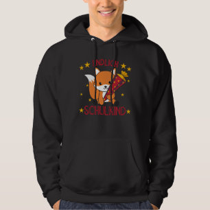 Nursery Fox School Children School Bag Sweet Hoodie