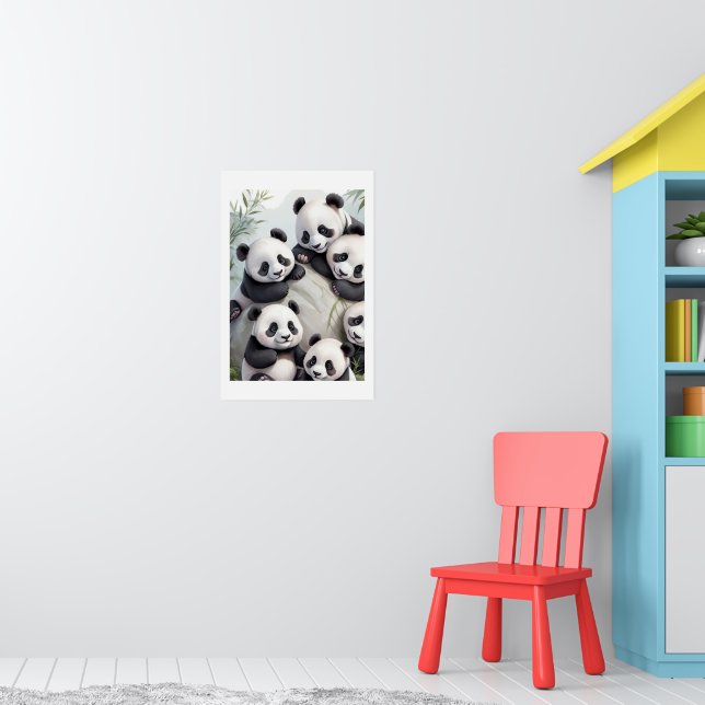 Nursery Panda Poster (Nursery 1)