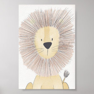 Nursery Poster - Lion