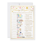 Nursery Rhyme Baby Emoji Game Pink Gold Star