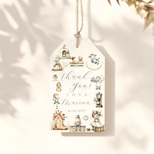 Nursery Rhyme Baby Shower Gift Tags