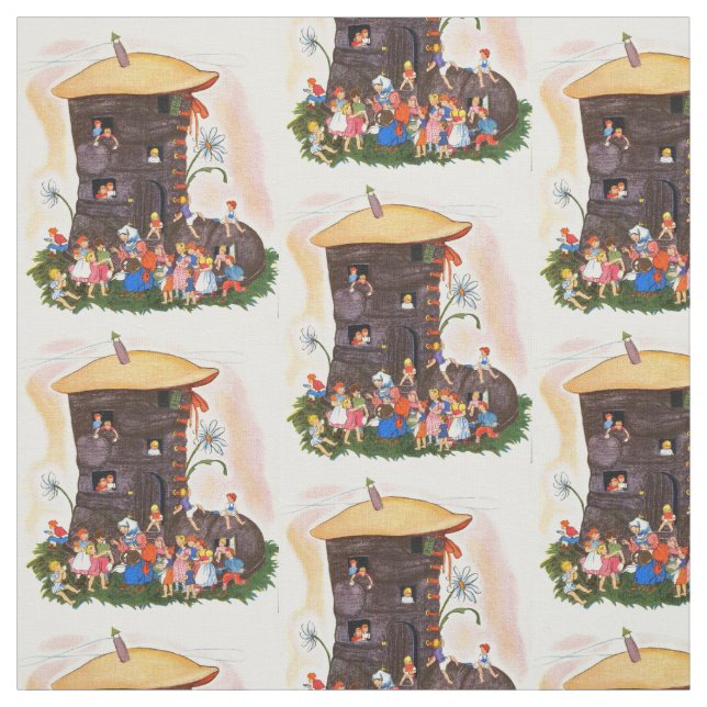 Nursery Rhyme Fabric (Swatch)
