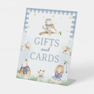 Nursery Rhyme Gift and Card Table Sign