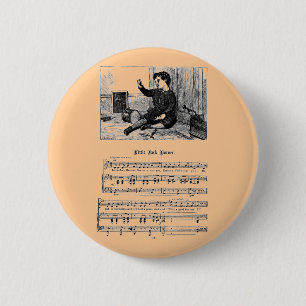 Nursery Rhyme Jack Korner 6 Cm Round Badge