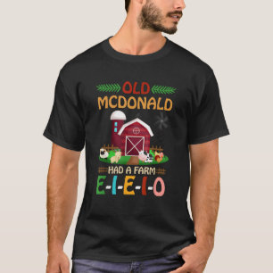 Nursery Rhymes for Kids and Toddler or Old McDonal T-Shirt
