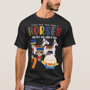 Nursery Rhymes for Kids or Humpty Dumpty sat on a  T-Shirt