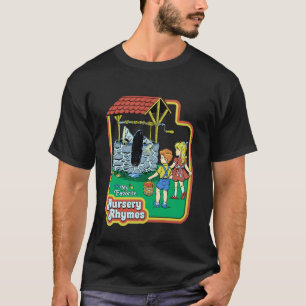 Nursery Rhymes Sarcastic Retro Vintage Funny Adult T-Shirt