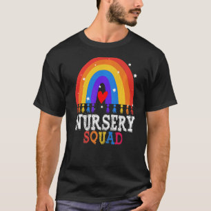 Nursery Squad Back to School Teacher Appreciation T-Shirt