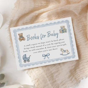 Nursery Toys Boy Baby Shower Books For Baby Enclosure Card
