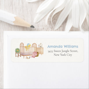 Nursery Toys Chicken Baby Shower Return Address