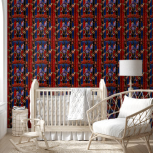 Nursery twins, blueberry cola/blueberry Nursery Wallpaper
