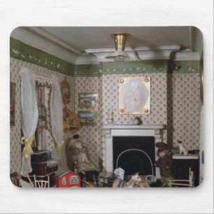 Nursery with toys from 'Miss Miles' House', 1890 Mouse Mat