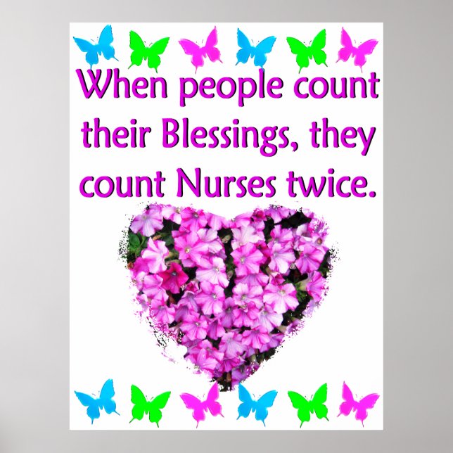 NURSES ARE APPRECIATED POSTER (Front)