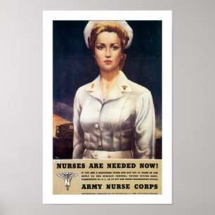 Nurses Are Needed Now! Poster
