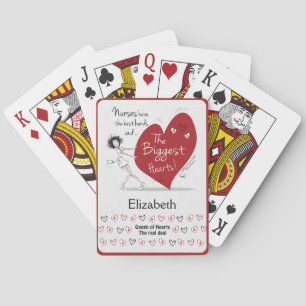 Nurses, Biggest Queen of Hearts Playing Cards