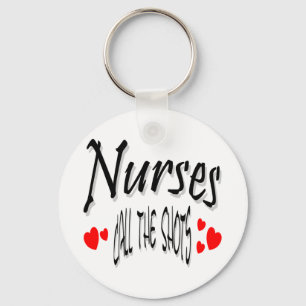 Nurses call the shots key ring