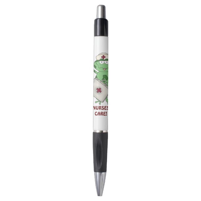Nurses care cartoon ink pen (Front Vertical)