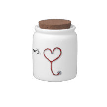 Nurses care with Heart - Nurses Gift - Personalise