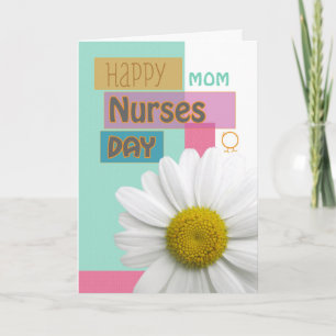 Nurses Day for Mum, Sister, etc, Daisy Scrapbook Card