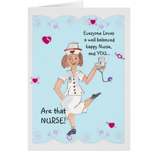 Nurse's Day greeting card | Zazzle