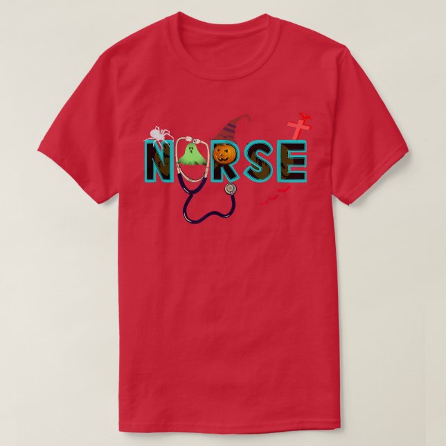 NURSE'S DAY Life Halloween  T-Shirt (Design Front)