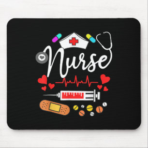 Nurse's Day Nurse Life Nurse Week 2025 Womens Mouse Mat