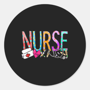 NURSE'S DAY NURSE WEEK Nurse Life 2022 Mother  Classic Round Sticker