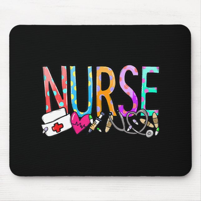 NURSE'S DAY NURSE WEEK Nurse Life 2022 Mother  Mouse Mat (Front)