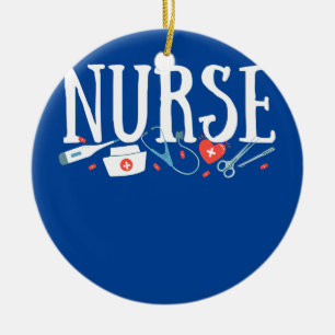 NURSE'S DAY NURSE WEEK Nurse Life Mother Ceramic Tree Decoration