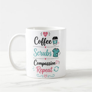 Nurses Don’t Just Care We Make a Difference Coffee Mug