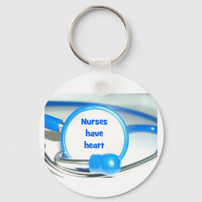 Nurses have heart key ring (Front)