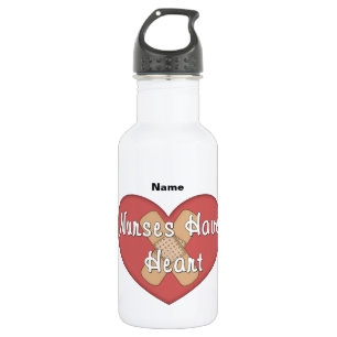 Nurses Have Heart (personalised) 532 Ml Water Bottle