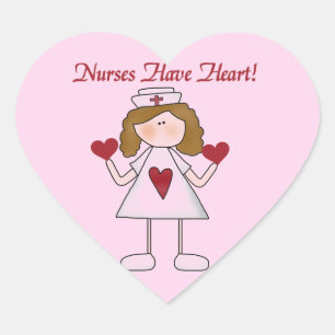 Nurses Have Heart T-shirts and Gifts Sticker