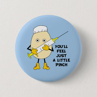 Nurse's Little Pinch 6 Cm Round Badge