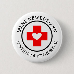Nurse's Name Badge and Logo or Symbol