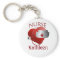 Nurses Name Nurse Heart Button Keychain