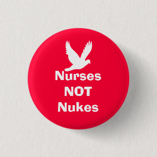 Nurses Not Nukes Scottish Independence Peace Badge