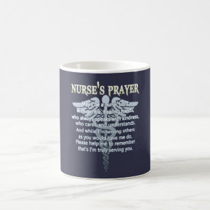 NURSE'S PRAYER COFFEE MUG