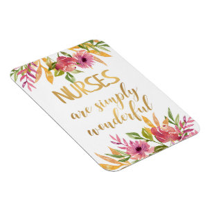 Nurses quote Appreciation Thank you Graduation Magnet
